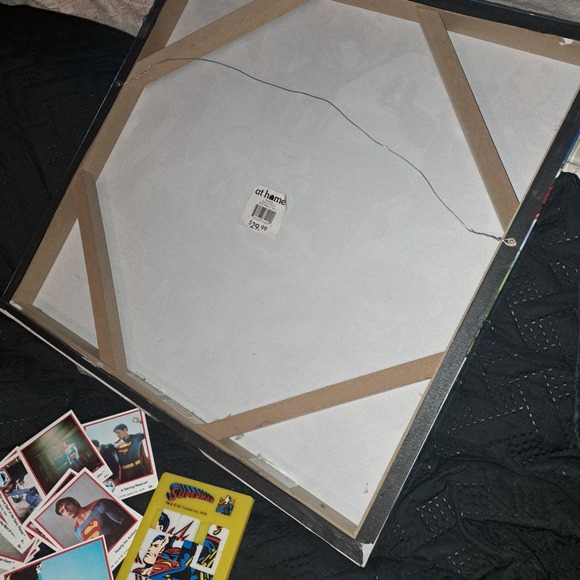 Fantastic Fun 20in MARVEL Canvas Poster-Vintage WonderWoman PEZ-Superman - Picture 5 of 8